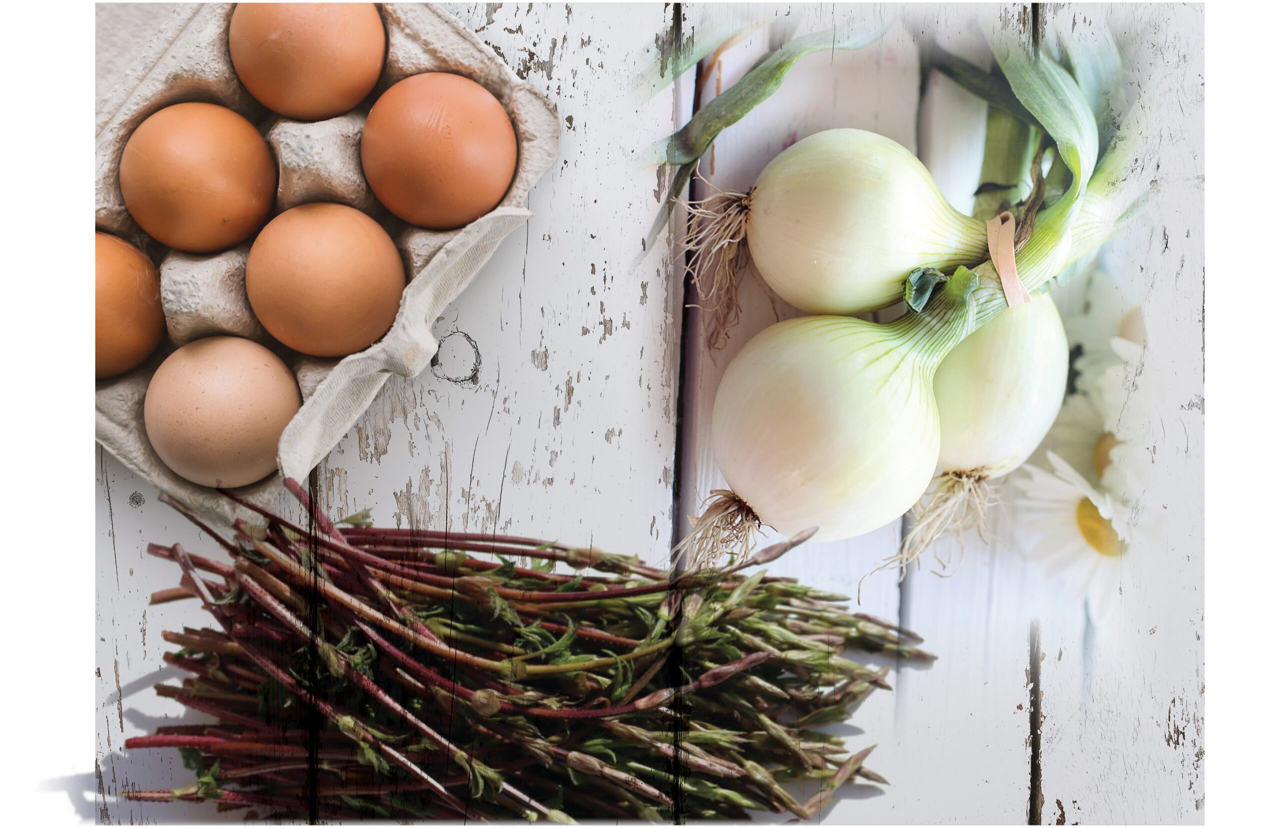 Ricette di primavera: Frittata con bruscandoli